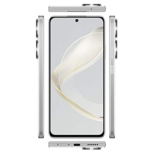 HUAWEI nova 11 SE, 512 Go, identification par empreinte digitale à l'écran, 6,67 pouces HarmonyOS 4.0 Qualcomm Snapdragon 680 Octa Core, réseau : 4G, NFC, OTG, ne prend pas en charge Google Play (blanc) SH102B1286-010