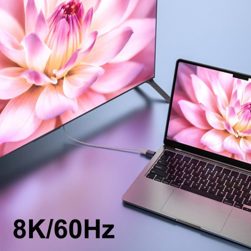 Adaptateur magnétique HDTV vers HDTV 8K 60 Hz, face arrière verticale femelle incurvée 3D SH54031750-08