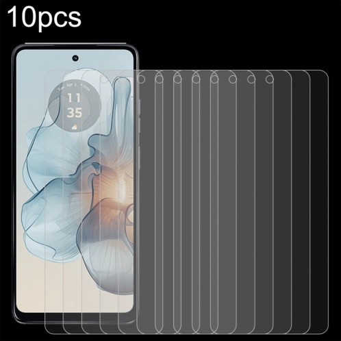 Pour Motorola Moto G24 Power, 10 pièces, Film en verre trempé 0.26mm 9H 2.5D SH8108579-06