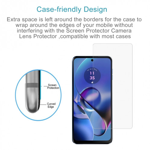 Pour Motorola Moto G64 5G 10 pièces Film de verre trempé 0.26mm 9H 2.5D SH8113471-06