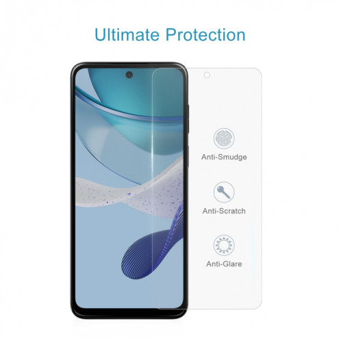 Pour Motorola Moto G53y 10 pièces Film de verre trempé 0.26mm 9H 2.5D SH8116714-06