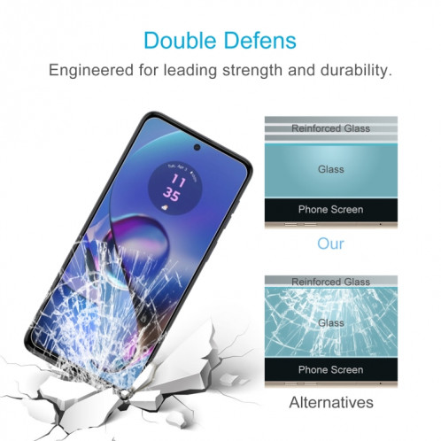 Pour Motorola Moto G64y 5G 10 pièces Film de verre trempé 0.26mm 9H 2.5D SH81211423-06