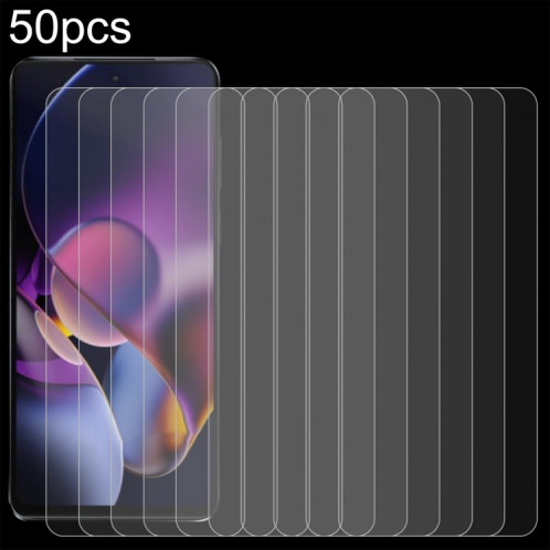 Film en verre trempé 0.26mm 9H 2.5D pour Motorola Moto G Stylus 5G 2024, 50 pièces SH82061302-06