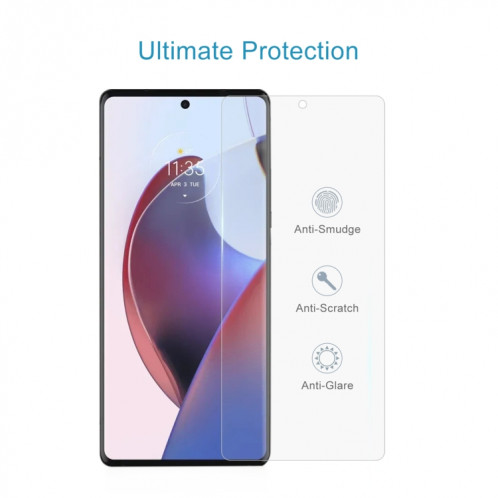 Pour Motorola Moto X50 Ultra, 50 pièces, Film en verre trempé 0.26mm 9H 2.5D SH82141624-06