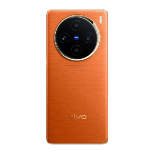 vivo X100, 16 Go + 1 To, identification faciale/identification par empreinte digitale, 6,78 pouces Android 14 OriginOS 4 Dimensity 9300 Octa Core 3,25 GHz, OTG, NFC, réseau : 5G (orange) SV304C896-013