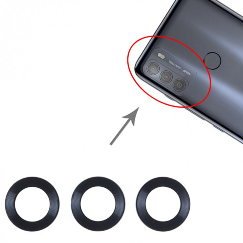 Pour objectif de caméra arrière Motorola Moto G50 SH5301220-04
