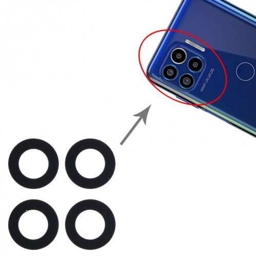 Pour objectif de caméra arrière Motorola One 5G UW SH53041291-04