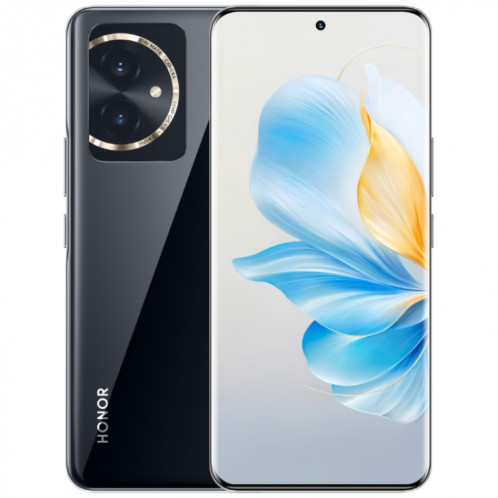 Honor 100, 16 Go + 256 Go, identification par empreinte digitale à l'écran, 6,7 pouces MagicOS 7.2 Snapdragon 7 Gen 3 Octa Core jusqu'à 2,63 GHz, réseau : 5G, NFC, OTG, ne prend pas en charge Google Play (noir) SH202A1520-013