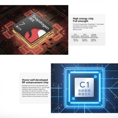 Honor 100, 16 Go + 256 Go, identification par empreinte digitale à l'écran, 6,7 pouces MagicOS 7.2 Snapdragon 7 Gen 3 Octa Core jusqu'à 2,63 GHz, réseau : 5G, NFC, OTG, ne prend pas en charge Google Play (violet) SH202C1702-013