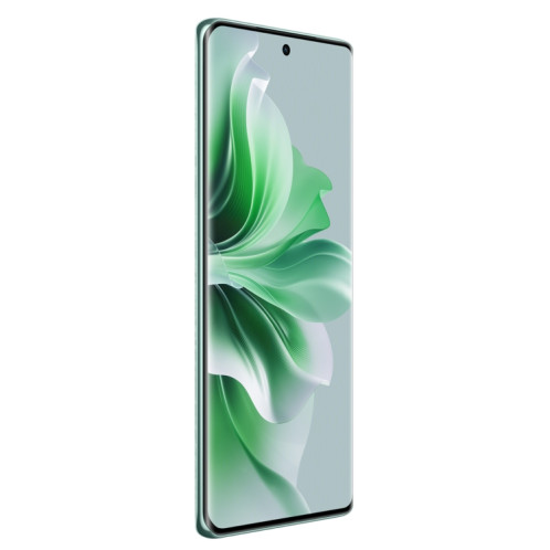 OPPO Reno11 Pro, 12 Go + 512 Go, empreinte digitale d'écran, 6,74 pouces ColorOS 14 Qualcomm Snapdragon 8+ Gen 1 Octa Core jusqu'à 3,2 GHz, NFC, OTG, réseau : 5G (vert) SO002B1619-013