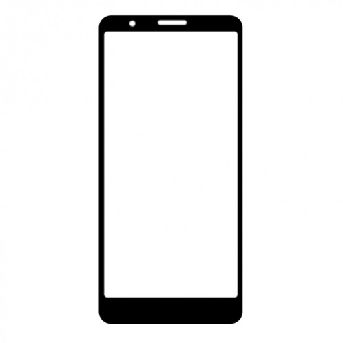 Pour Motorola Moto E6 Full Glue Film en verre trempé plein écran SH0607475-08