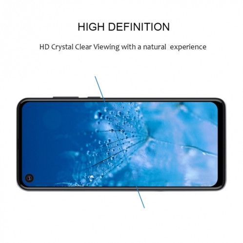 Pour Motorola Moto P40 Power 25 PCS Full Glue Film en verre trempé plein écran SH23011424-07