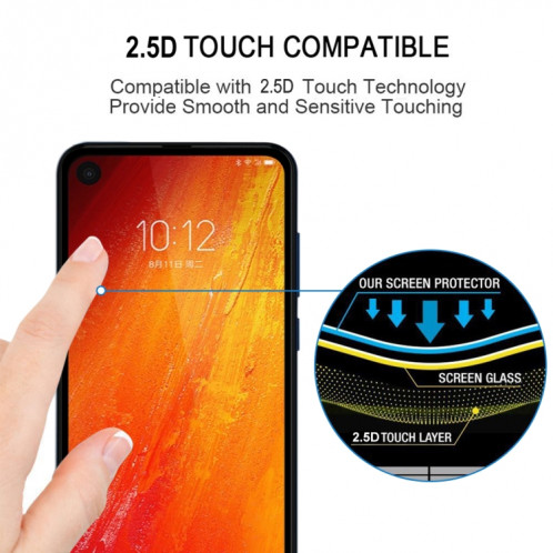 Pour Motorola Moto P50 25 PCS Full Glue Film en verre trempé plein écran SH23061983-07