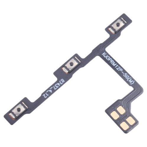 Pour Realme 12 Pro 5G OEM bouton d'alimentation et bouton de Volume câble flexible SH63071478-04