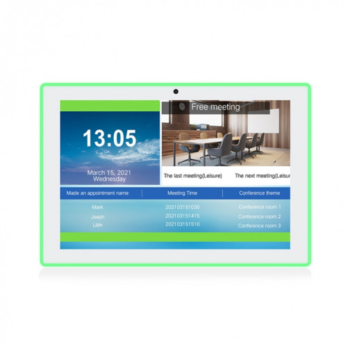 X101 Tablette PC commerciale Android OS 10,1 pouces RK3288 2 Go + 16 Go (Blanc) SH101A33-07