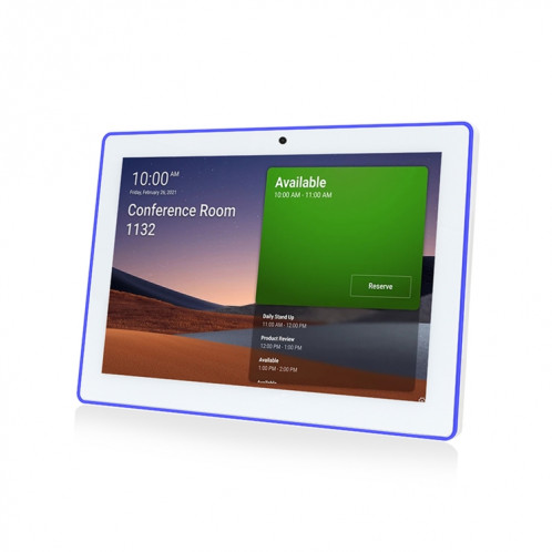 X101 Tablette PC commerciale Android OS 10,1 pouces RK3399 4 Go + 32 Go (blanc) SH103A1862-07