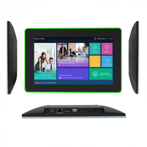 X101 Tablette PC commerciale Android OS 10,1 pouces RK3399 4 Go + 32 Go (noir) SH103B81-07