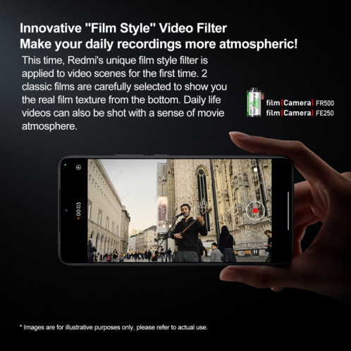 Xiaomi Redmi K70, 12 Go + 256 Go, 6,67 pouces HyperOS Qualcomm Snapdragon 8 Gen 2 Octa Core 4 nm jusqu'à 3,19 GHz, NFC, réseau : 5G (noir) SX501A1355-013