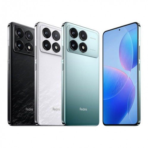 Xiaomi Redmi K70 Pro, 12 Go + 256 Go, 6,67 pouces HyperOS Qualcomm Snapdragon 8 Gen 2 Octa Core 4 nm jusqu'à 3,3 GHz, NFC, réseau : 5G (bleu vert) SX601C223-012