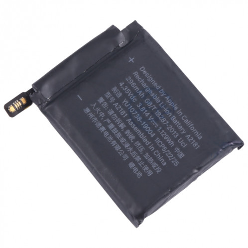 Pour Apple Watch SE 44 mm A2181 2020 Batterie Li-ion 296 mAh SH28021217-04