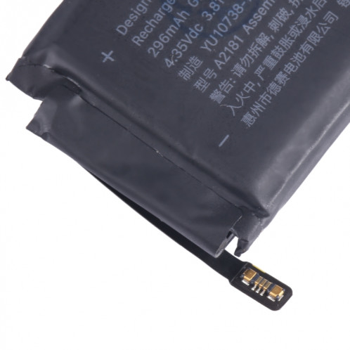 Pour Apple Watch SE 44 mm A2181 2020 Batterie Li-ion 296 mAh SH28021217-04