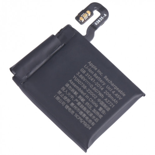 Pour Apple Watch SE 40mm A2721 2022 GPS 209mAh batterie Li-ion SH28041953-04