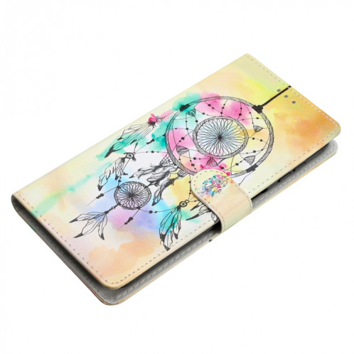 Pour Ulefone Note 14 Étui de téléphone en cuir à dessin coloré (attrape-rêves) SH301H1606-07