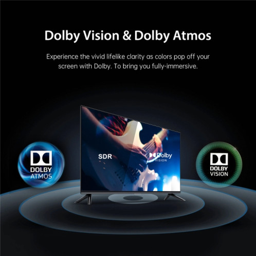 Boîtier TV vocal intelligent WiFi double bande Android 11 4 Go + 32 Go, prise AU (blanc) SM601A1291-010