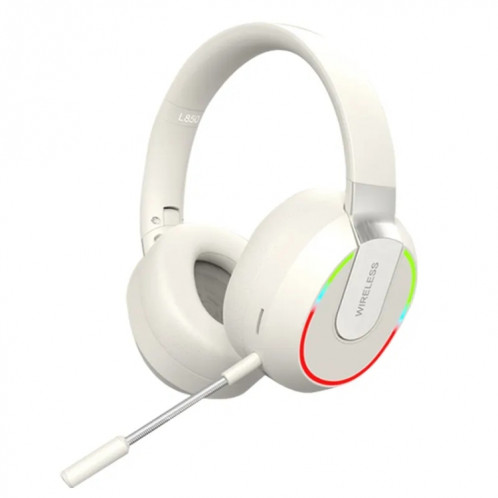 Écouteur Bluetooth sans fil pliable à réduction de bruit ENC L850 avec microphone (blanc) SH201D898-08
