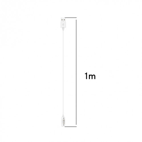 Pour Xplora X6 Play Câble de chargement de montre magnétique pour enfants, longueur: 1 m (blanc) SH501B1435-06