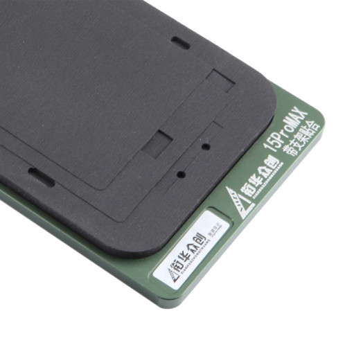 Écran LCD pour iPhone 15 Pro Max, avec cadre, tapis de positionnement, moule fixe SH40041708-05