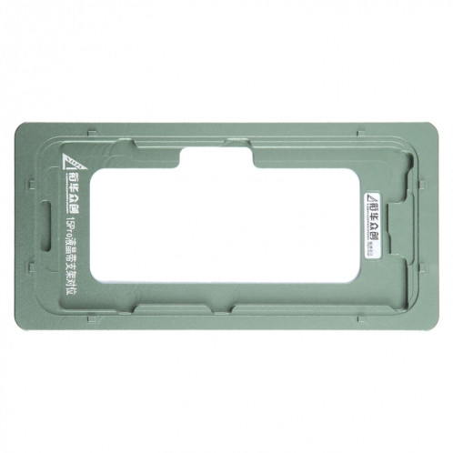 Pour iPhone 15 Pro écran LCD lentille extérieure en verre calibrage moule fixe SH4103162-05