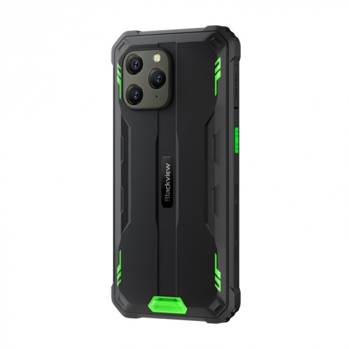  Blackview BV5300 Plus, 8 Go + 128 Go, IP68/IP69K/MIL-STD-810H, 6,1 pouces Android 13 MediaTek Helio G72 Octa Core, réseau : 4G, OTG (vert) SB401C853-018