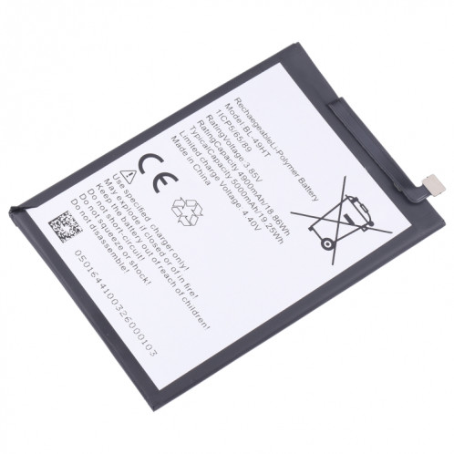Pour le remplacement de la batterie Tecno Spark 6/Camon 16 SH5704734-04