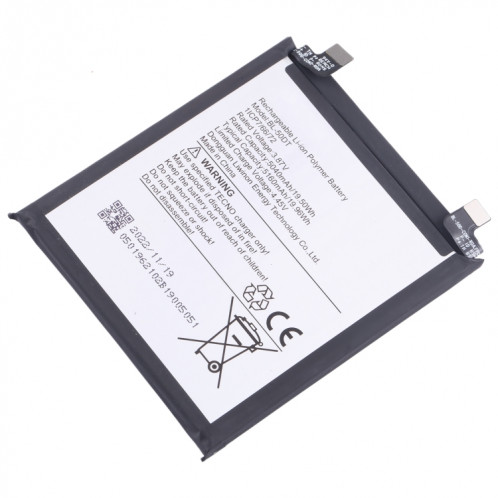 Pour remplacement de batterie Tecno BL-50DT 5610 mAh SH5711659-04