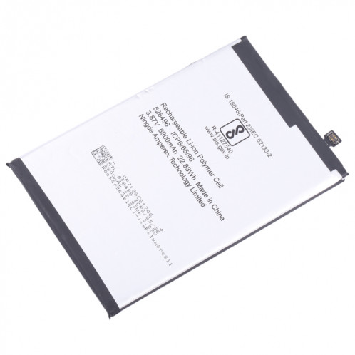 Pour le remplacement de la batterie Tecno Spark 7/Spark 7T SH57121819-04