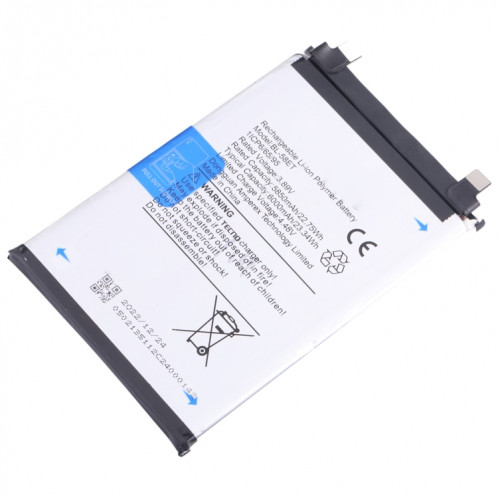 Pour remplacement de batterie Tecno BL-58ET 4900 mAh SH5715592-04