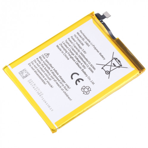 Batterie de remplacement pour Infinix Smart 2 HD X609, BL-34BX, 3500mAh SH6601993-04