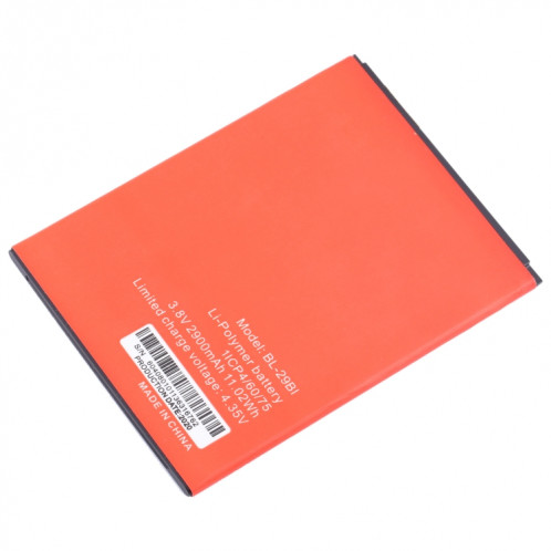 Pour Itel S15 Pro / Brother / A55 LTE Remplacement de la batterie BL-29BI 2900mAh SH69021200-04