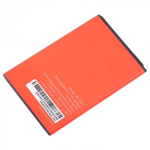 Batterie de remplacement pour Itel A16 Plus, BL-20HI, 2000mAh SH6905514-04