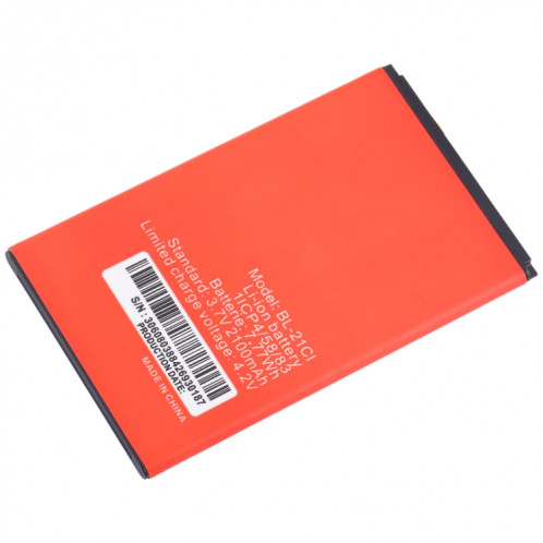 Batterie de remplacement pour Itel A33, BL-21CI, 2100mAh SH690673-04