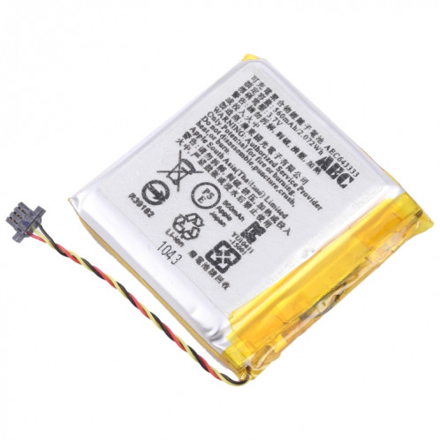 Batterie de remplacement pour écouteurs Beats Studio 2.0, AEC643333, 560mAh SH84011418-04