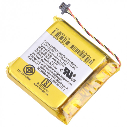 Batterie de remplacement pour écouteurs Beats Studio 2.0, AEC643333, 560mAh SH84011418-04