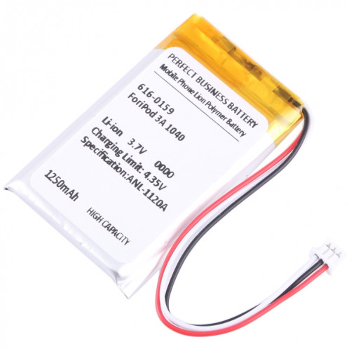 Remplacement de la batterie pour iPod 3 3G 3e génération A1040 SH90011705-04