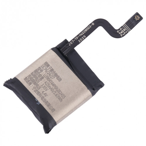 Batterie de remplacement pour ZTE nubia watch SW1003, 425mAh, Li3904T44P6h282455 SH94011959-04