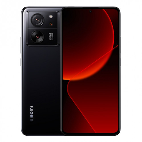  Xiaomi 13T Global, 12 Go + 256 Go, 6,67 pouces MIUI 14 MediaTek Dimensity 8200-Ultra Octa Core 3,1 GHz, NFC, réseau : 5G, objectif Leica (noir) SX401A1875-07