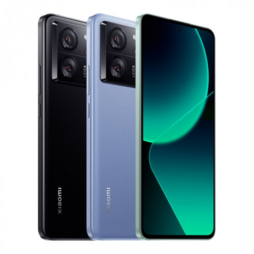  Xiaomi 13T Global, 12 Go + 256 Go, 6,67 pouces MIUI 14 MediaTek Dimensity 8200-Ultra Octa Core 3,1 GHz, NFC, réseau : 5G, objectif Leica (noir) SX401A1875-07