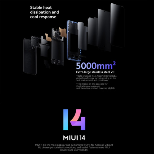  Xiaomi 13T Pro Global, 12 Go + 512 Go, 6,67 pouces MIUI 14 MediaTek Dimensity 9200+ Octa Core 3,35 GHz, NFC, réseau : 5G, objectif Leica (noir) SX002A870-011