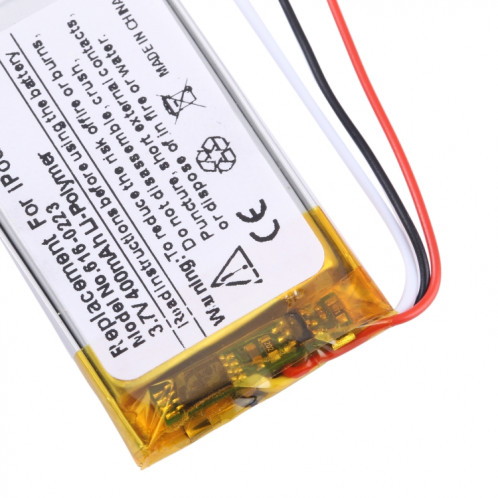 Batterie de remplacement pour iPod Nano 1, 1ère génération, MP3, 616-0223, 400mAh SH6201985-04
