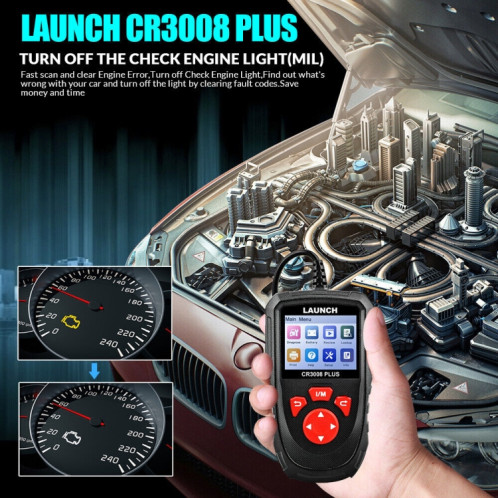 LAUNCH CR3008Plus Outil de diagnostic de panne de moteur de voiture SH1315623-010
